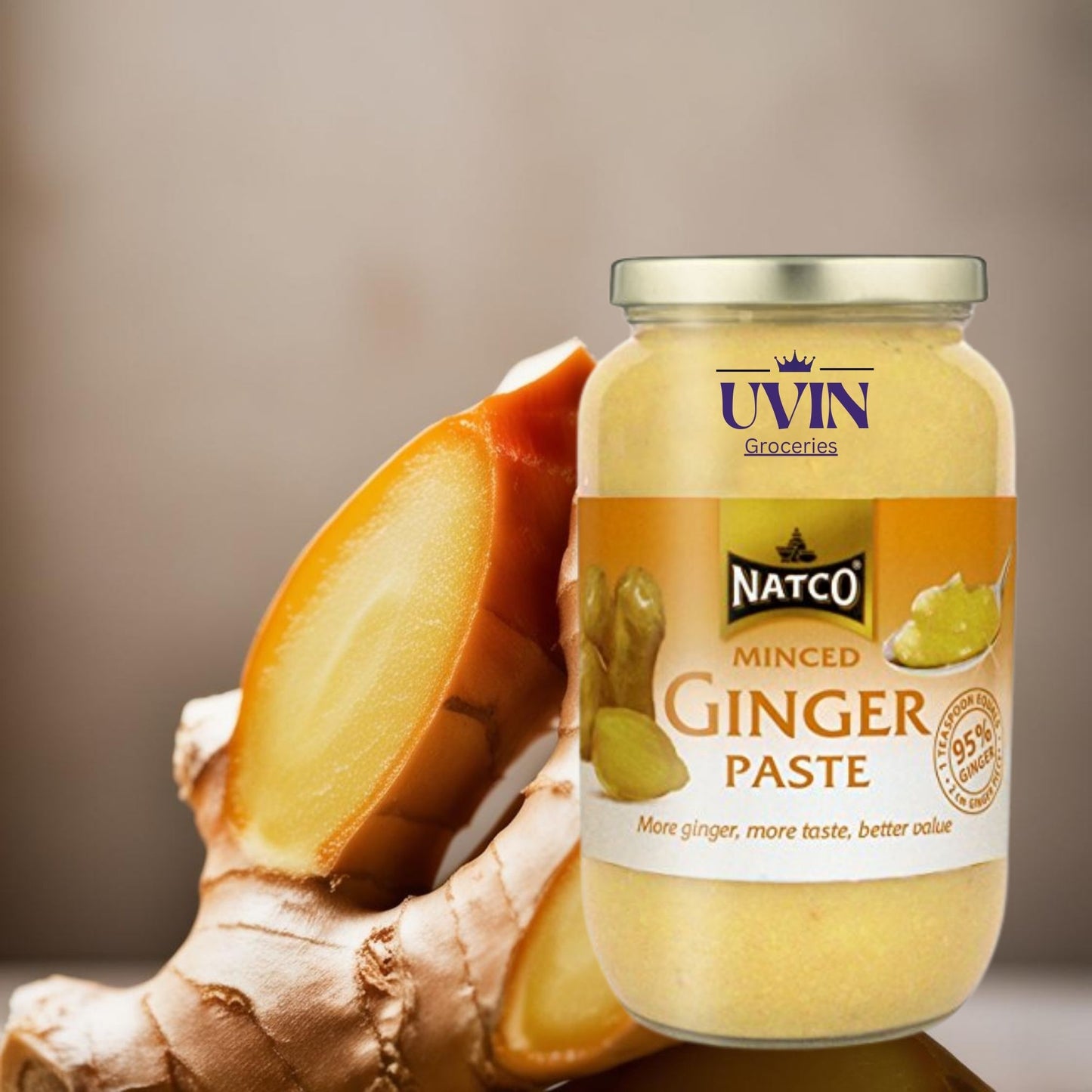 Natco Minced Ginger Paste 1 kg